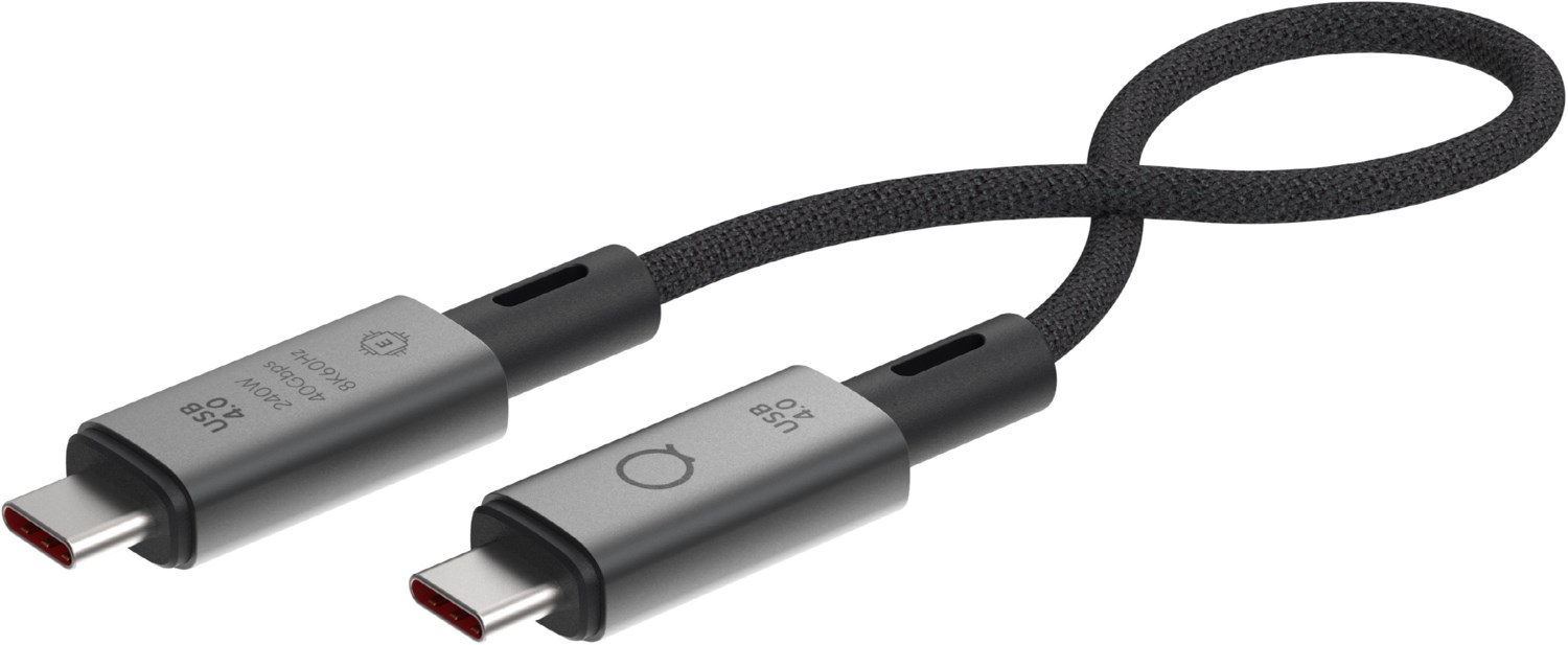 USB4 Type-C Kabel (0,3m) von LINQ byELEMENTS