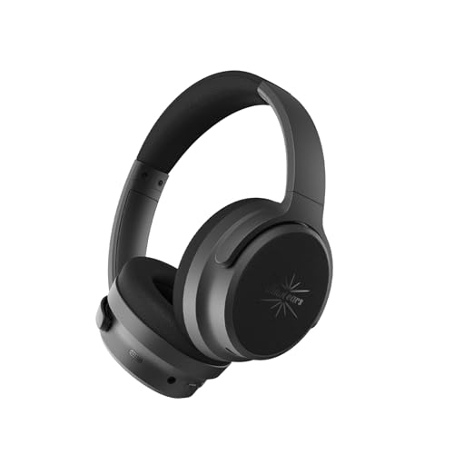 LINSOUL Kiwi Ears Ardor Bluetooth 5.4 Over-Ear-Kopfhörer,Kabellose DJ-Studio-Kopfhörer,Dualer Dynamischer Treiber-Studiomonitor mit Hybrid-ANC,140H Spielzeit,Leichtgewicht für Podcast-Gaming-Gitarre von LINSOUL
