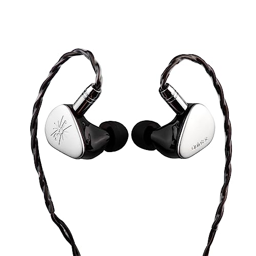 LINSOUL Kiwi Ears Quintet In-Ear-Monitor, 1DD + 2BA + 1 Planar + 1 PZT Hybrid-Treiber Kopfhörer, mit abnehmbarem versilbertem OFC-Kabel, Metallfrontplatte, 3D-gedruckte Harzschale LINSOUL Kiwi Ears Quintet In-Ear-Monitor, 1DD + 2BA + 1 Planar + 1 PZT Hybrid-Treiber Kopfhörer, mit abnehmbarem versilbertem OFC-Kabel, Metallfrontplatte, 3D-gedruckte Harzschale von LINSOUL