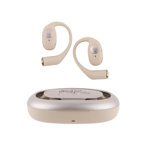 LINSOUL Kiwi Ears Spark OWS Offene Ohrstöpsel Wireless, Bluetooth 5.2 Gaming-Kopfhörer, mit Silikon-Ohrbügel, 21 Stunden Spielzeit, Kabelloses Aufladen für Sport Workout Laufen von LINSOUL