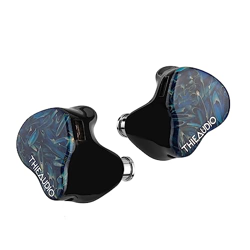 LINSOUL THIEAUDIO Hype 2 2DD + 2BA In-Ear-Monitor, HiFi-Kopfhörer mit benutzerdefinierter symmetrischer Abstimmung, Sonion-Treiber, abnehmbares 2-poliges IEM-Kabel (Blue, THIEAUDIO Hype 2) von LINSOUL