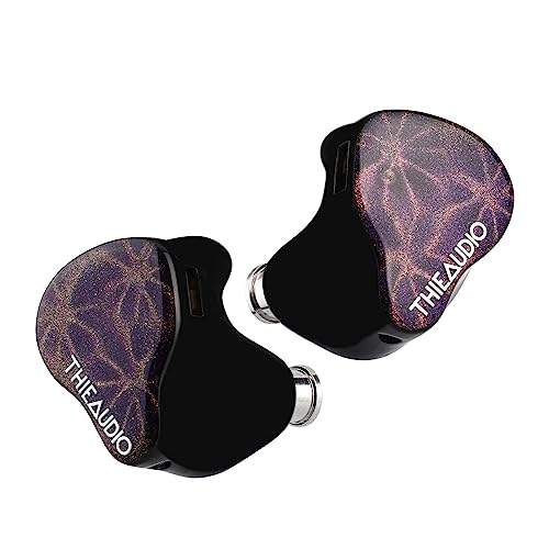 LINSOUL THIEAUDIO Hype 2 2DD + 2BA In-Ear-Monitor, HiFi-Kopfhörer mit benutzerdefinierter symmetrischer Abstimmung, Sonion-Treiber, abnehmbares 2-poliges IEM-Kabel (Purple, Hype 2) von LINSOUL