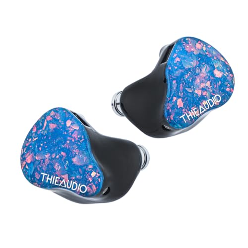LINSOUL THIEAUDIO Hype 4 2DD+4BA In-Ear-Monitor, HiFi-IEM-Kopfhörer mit tonaler Ausgewogenheit, neuestem Sonion-Treiber, abnehmbarem 2-poligem versilbertem OCC-IEM-Kabel (Hype 4, Blau) von LINSOUL