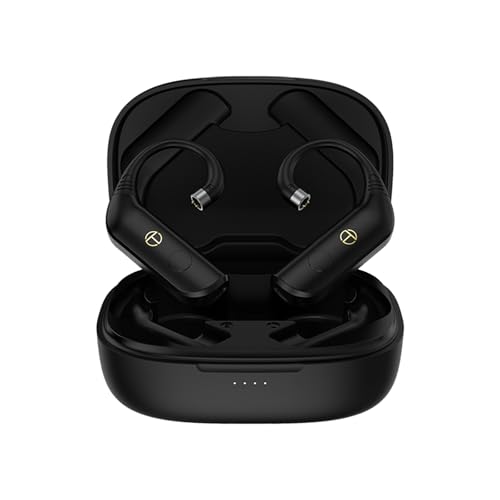 LINSOUL TRN BT30 Pro Bluetooth 5.2 Drahtloser Ohrbügel für kabelgebundene IEMs Kopfhörer, Verbesserte CVC 8.0 Geräuschunterdrückungstechnologie, Lange Akkulaufzeit mit Ladekoffer (2Pin, 0.78mm) von LINSOUL