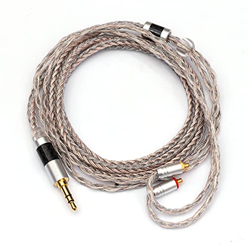 LINSOUL Tripowin Jelly Upgraded 21 Core HiFi Kopfhörer Kabel mit versilbertem OCC + Legierung Kupfer Graphen + OCC gemischtes geflochtenes Kabel für Audiophile Musiker (MMCX-3.5mm, Jelly) von LINSOUL