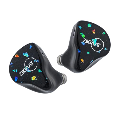 LINSOUL ZiiGaat Doscinco In-Ear-Monitor, 2DD+3BA Hybrid-Treiber Kopfhörer IEM, kabelgebundene Ohrhörer, Audiophile Tuning, mit IEM-Kabel für Musiker Gaming (3.5mm) von LINSOUL