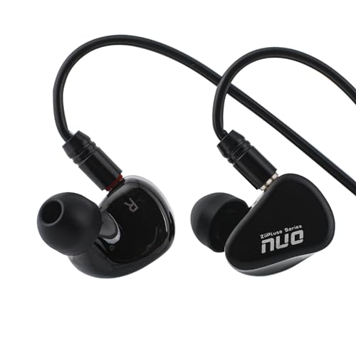 LINSOUL ZiiGaat NUO In-Ear-Monitor, 10mm LCP Dynamic Driver Kabelgebundene Ohrhörer, HiFi IEM, Gaming-Kopfhörer, mit abnehmbarem 0.78mm 2Pin IEM Kabel für Musiker Bühne (ZiiGaat NUO) von LINSOUL