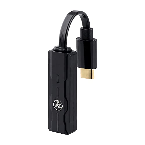 Linsoul 7HZ SEVENHERTZ 71 Portable Headphone Amplifier DAC Dongle with AK4377 Chip, High-End OCC Cable, Supports Android 5.1 and Above, Compatible with L Connection von LINSOUL