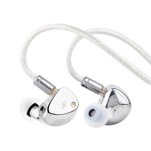 Linsoul SIMGOT ET142 in Ear Monitor,1 Planar + 1 PZT Hybrid Treiber HiFi IEM Kopfhörer, Kabelgebundene Ohrhörer mit Austauschbaren Stimmdüsen, Abnehmbares Versilbertes OFC Kabel für Musiker Audiophile Linsoul SIMGOT ET142 in Ear Monitor,1 Planar + 1 PZT Hybrid Treiber HiFi IEM Kopfhörer, Kabelgebundene Ohrhörer mit Austauschbaren Stimmdüsen, Abnehmbares Versilbertes OFC Kabel für Musiker Audiophile von LINSOUL
