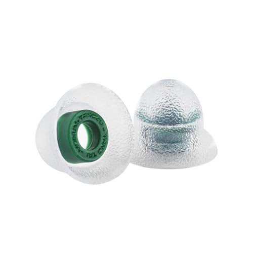 Linsoul TANGZU Tang Sancai Enge Bohrung, Medizinische Silikon-Ohrstöpsel für IEMs, Ersatz-Silikon-IEM-Tips, für KZ ZS10 Pro 2, SuperMix 4,Hype4,Orchestra Lite, Ohrhörer (M, 3 Paare) von LINSOUL