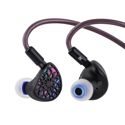 Linsoul TANGZU Zetian Wu Legend Zwei Planare In-Ear-Monitore, HiFi Kabelgebundene Ohrhörer, 14,2 mm und 6 mm Planartreiber IEM-Kopfhörer, mit Abnehmbarem 2Pin IEM-Kabel für Musiker Audiophile (4,4 mm) Linsoul TANGZU Zetian Wu Legend Zwei Planare In-Ear-Monitore, HiFi Kabelgebundene Ohrhörer, 14,2 mm und 6 mm Planartreiber IEM-Kopfhörer, mit Abnehmbarem 2Pin IEM-Kabel für Musiker Audiophile (4,4 mm) von LINSOUL