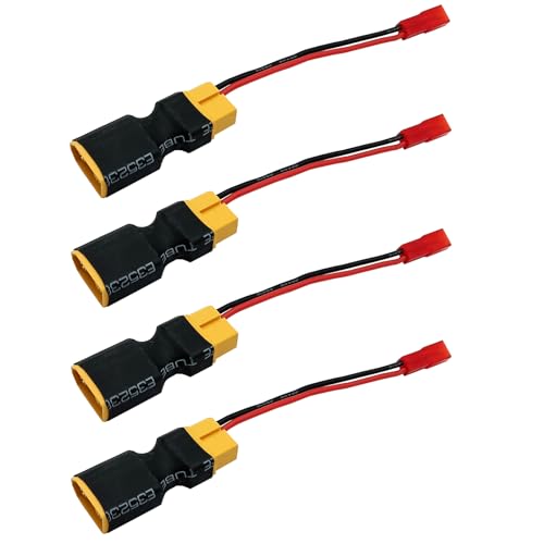 4 Stücke XT60 Männlich Stecker auf Buchse Adapter mit JST Buchse Adapter 20awg 10cm Kabel für RC Lithium Akku Drohne Quadcopter 4 Stücke XT60 Männlich Stecker auf Buchse Adapter mit JST Buchse Adapter 20awg 10cm Kabel für RC Lithium Akku Drohne Quadcopter von LINSYRC