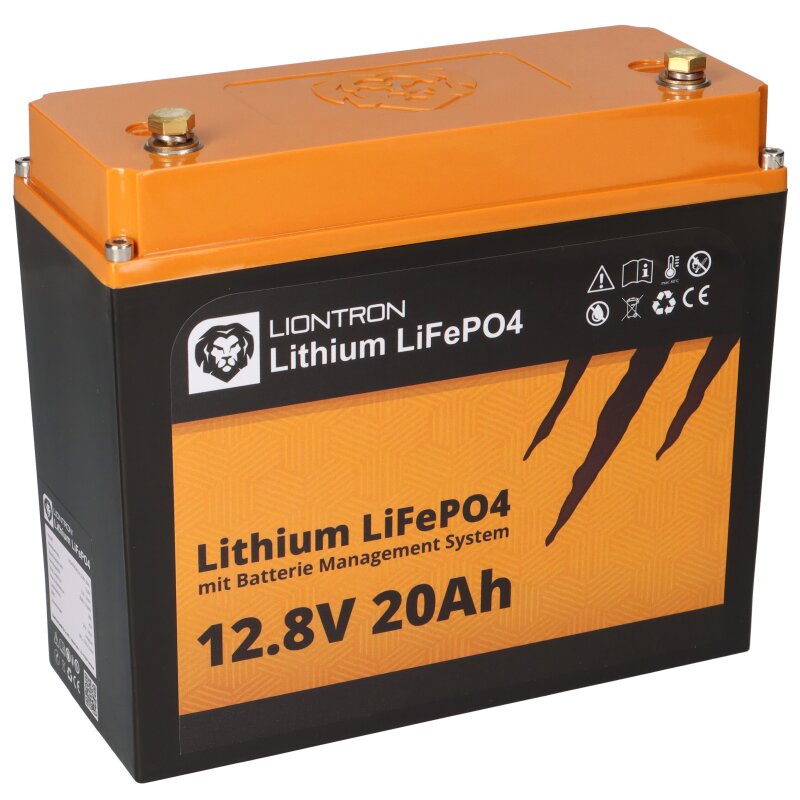 LIONTRON LiFePO4 Akku LX 12,8V 20Ah BMS 3000 Zyklen mit 0% MwSt nach §12 Abs. 3 UstG LIONTRON LiFePO4 Akku LX 12,8V 20Ah BMS 3000 Zyklen mit 0% MwSt nach §12 Abs. 3 UstG von LIONTRON