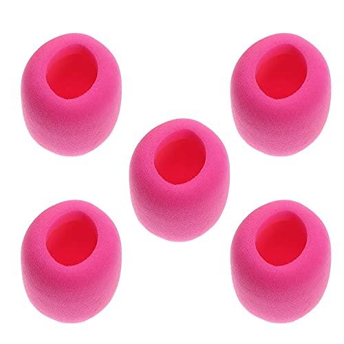 LIOOBO 1-5 x Mikrofon-Windschutzscheiben Universal Schwamm Kissen Für Mini Mikrofone Und Tragbare Digitale Recorder Pinke Mikrofonabdeckungen Für Klaren Sound Und Windschutz LIOOBO 1-5 x Mikrofon-Windschutzscheiben Universal Schwamm Kissen Für Mini Mikrofone Und Tragbare Digitale Recorder Pinke Mikrofonabdeckungen Für Klaren Sound Und Windschutz von LIOOBO