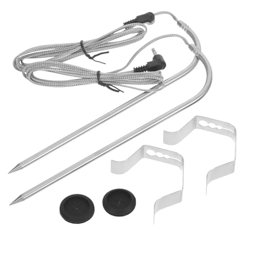 LIOOBO 1 Satz Temperatursonde Grillthermometer Für Die Küche Küchenthermometer Fleischthermometer Fleisch Sofort Lesen Essen Grillen Grillzubehör Grillfleischsonde Silber Rostfreier LIOOBO 1 Satz Temperatursonde Grillthermometer Für Die Küche Küchenthermometer Fleischthermometer Fleisch Sofort Lesen Essen Grillen Grillzubehör Grillfleischsonde Silber Rostfreier von LIOOBO