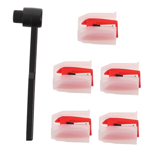 LIOOBO 1 Set Plattenspieler-stylus-nadel-ersatz Mit Reinigungsbürste, Diamant-stylus-teile Für Vinyl-plattenspieler-zubehör LIOOBO 1 Set Plattenspieler-stylus-nadel-ersatz Mit Reinigungsbürste, Diamant-stylus-teile Für Vinyl-plattenspieler-zubehör von LIOOBO