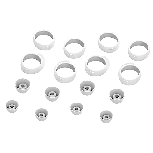 LIOOBO 16 Stück Headset Steckerspitzen Stecker Ohrhörer Kopfhörerabdeckungen Zubehör Kabellose Kopfhörer Headset Kabellose Ohrhörerabdeckungen Silikon Ohrhörer Plus Spitze Weiß LIOOBO 16 Stück Headset Steckerspitzen Stecker Ohrhörer Kopfhörerabdeckungen Zubehör Kabellose Kopfhörer Headset Kabellose Ohrhörerabdeckungen Silikon Ohrhörer Plus Spitze Weiß von LIOOBO