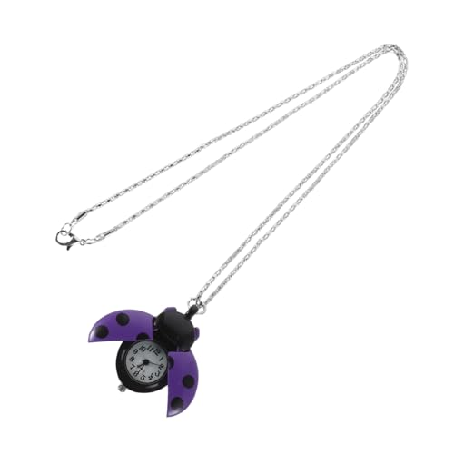 LIOOBO Taschenuhr-anhänger: Süßer Marienkäfer-schlüsselanhänger, Ausgefallener Tieranhänger, Vintage-Quarz-Design – Für Handtaschen Und Geldbörsen-zubehör, von LIOOBO
