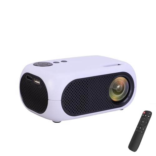 Tragbarer Mini-Projektor, kompakter LED-Projektor mit Lautsprecher, Studentengeschenk, Geburtstagsgeschenk, einfach zu tragen/Outdoor-Camping/Heimkino/Büro Tragbarer Mini-Projektor, kompakter LED-Projektor mit Lautsprecher, Studentengeschenk, Geburtstagsgeschenk, einfach zu tragen/Outdoor-Camping/Heimkino/Büro von LIPETY