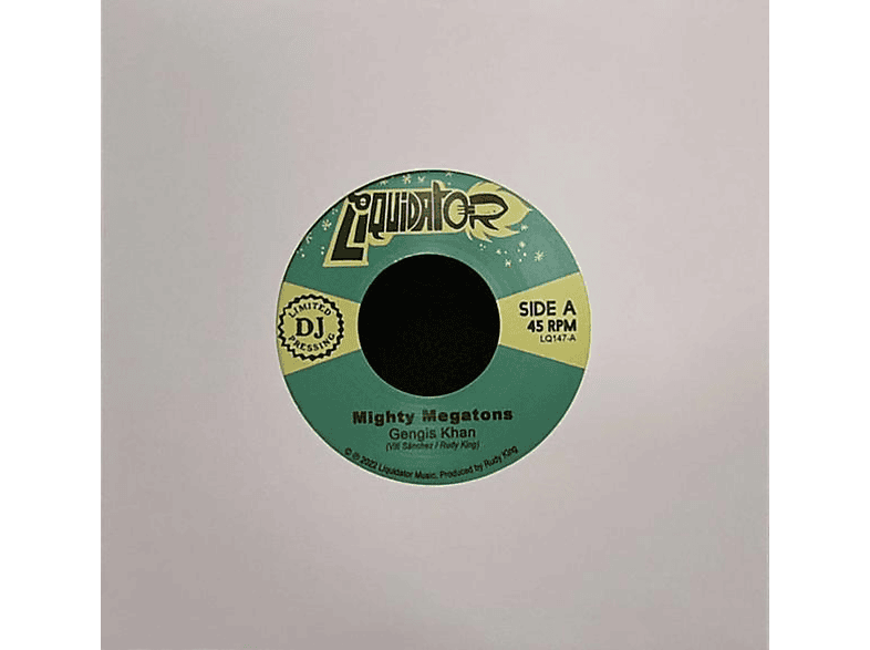 Mighty Megatons - GENGIS KHAN/ NEVER TOO OLD (Vinyl) von LIQUIDATOR