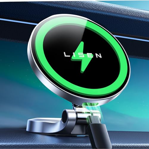 LISEN 15W Magsafe Autohalterung Magnet Handyhalterung Auto von LISEN
