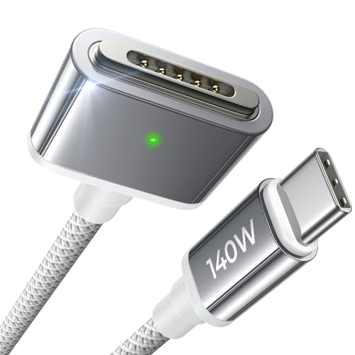 LISEN USB C auf für Magsafe 3 Ladekabel [2M 140W] Mcacbook Ladekabel Laptop-Zubehör Schnelllade für Macbook Air M2 M3 2023/2022,Ladekabel MacBook Pro 13 2023(M3,M2,14-16 inch),Macbook Ladegerät Kabel von LISEN