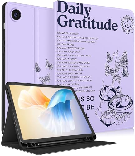 LISEVO Schutzhülle für Samsung Galaxy Tab A9 Plus 27,9 cm (11 Zoll) SM-X210/X216/X218), Mädchen und Damen, Folio-Hülle mit Stifthalter, automatische Wochen-/Schlaf-Design, für Samsung A9+ Plus von LISEVO
