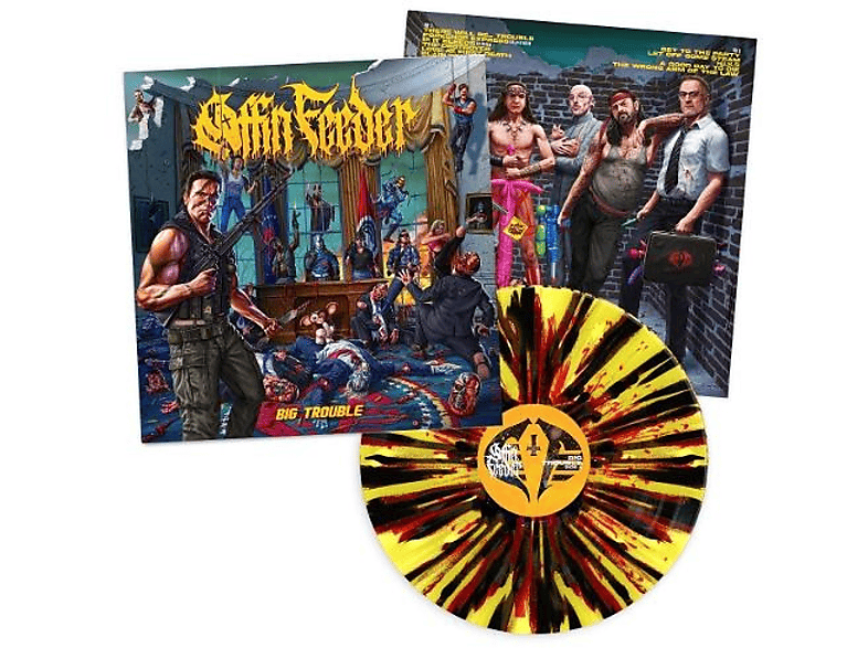 Coffin Feeder - Big Trouble (Splatter Vinyl) (Vinyl) von LISTENABLE