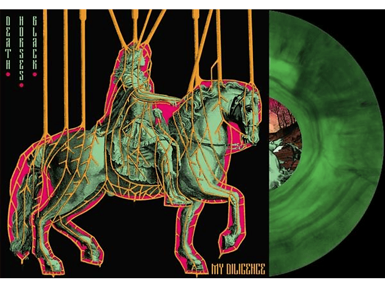 My Diligence - Death.Horses.Black (Green Marbled Vinyl) (Vinyl) von LISTENABLE