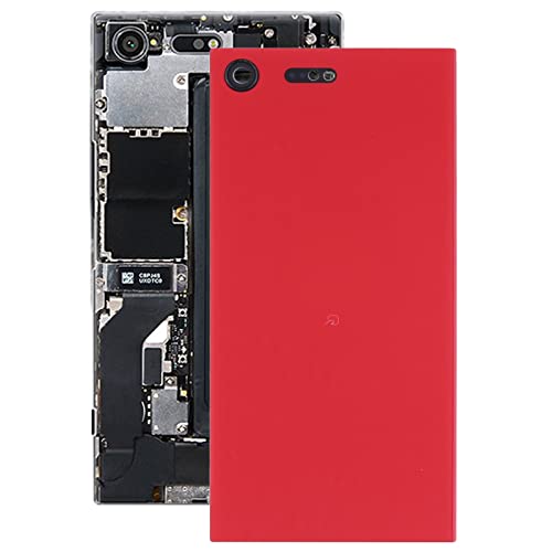 FRFD ATTJJ Akkudeckel mit Kameraobjektiv für Xperia XZ Premium (Farbe: Rot) von LISUONG