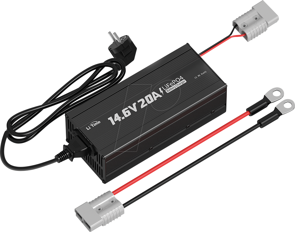 LI CH-12-20 - Automatik-Ladegerät für LiFePO4, 14.6V 20 A LI CH-12-20 - Automatik-Ladegerät für LiFePO4, 14.6V 20 A von LITIME