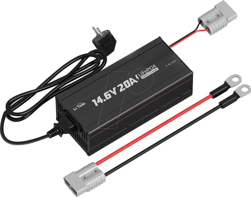 LI CH-12-20 - Automatik-Ladegerät für LiFePO4, 14.6V 20 A von LITIME