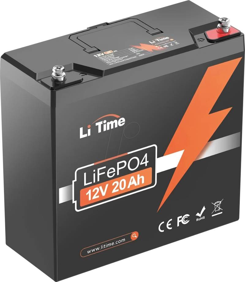 LI12-20 - Lithium-Akku, LiFePO4, 12,8 V, 20 Ah von LITIME