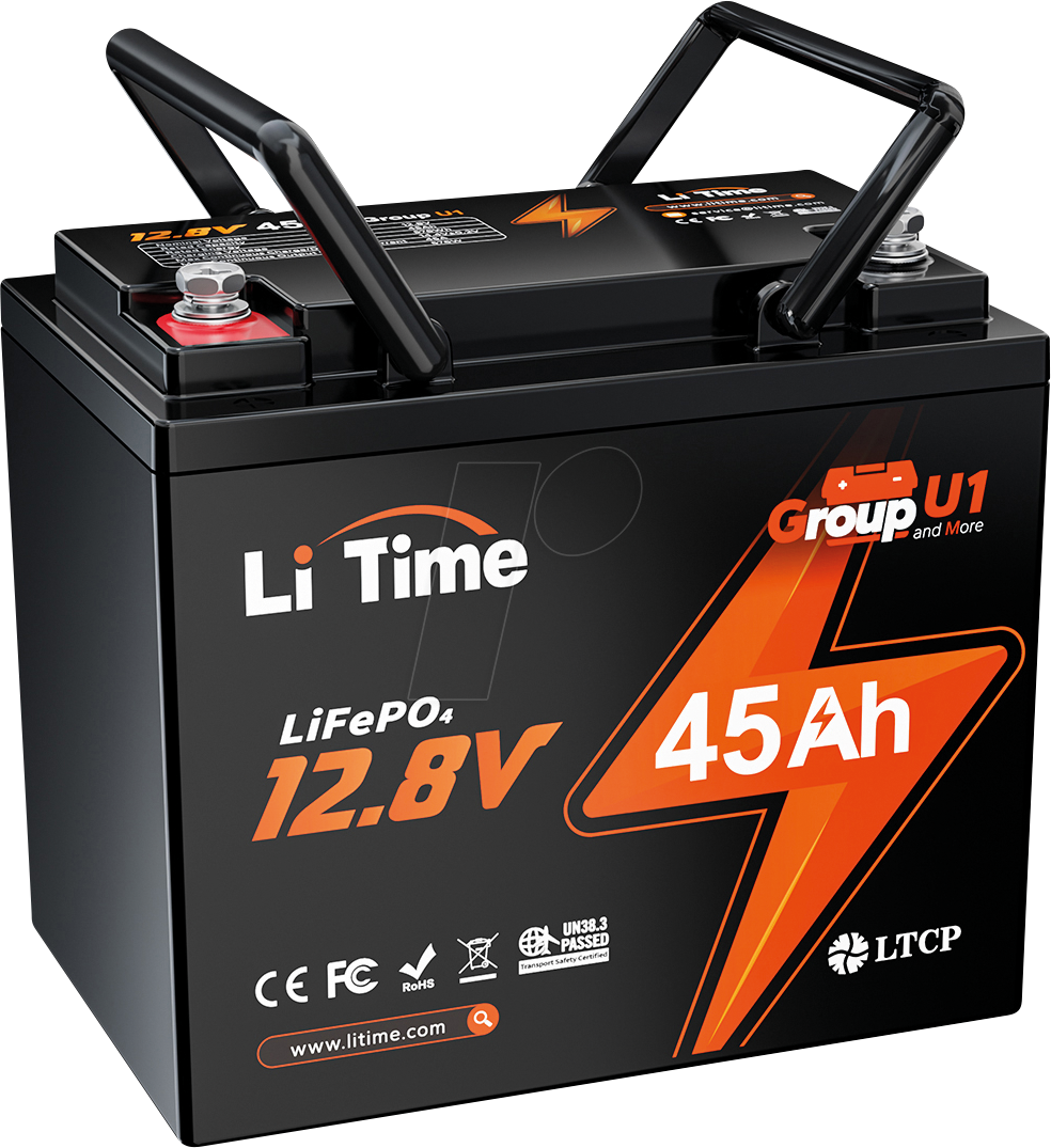 LI12-45 U1 - Lithium-Akku, LiFePO4, 12,8 V, 45 Ah, U1 LI12-45 U1 - Lithium-Akku, LiFePO4, 12,8 V, 45 Ah, U1 von LITIME