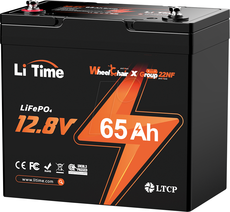 LI12-65 22NF - Lithium-Akku, LiFePO4, 12,8 V, 65 Ah, 22NF LI12-65 22NF - Lithium-Akku, LiFePO4, 12,8 V, 65 Ah, 22NF von LITIME