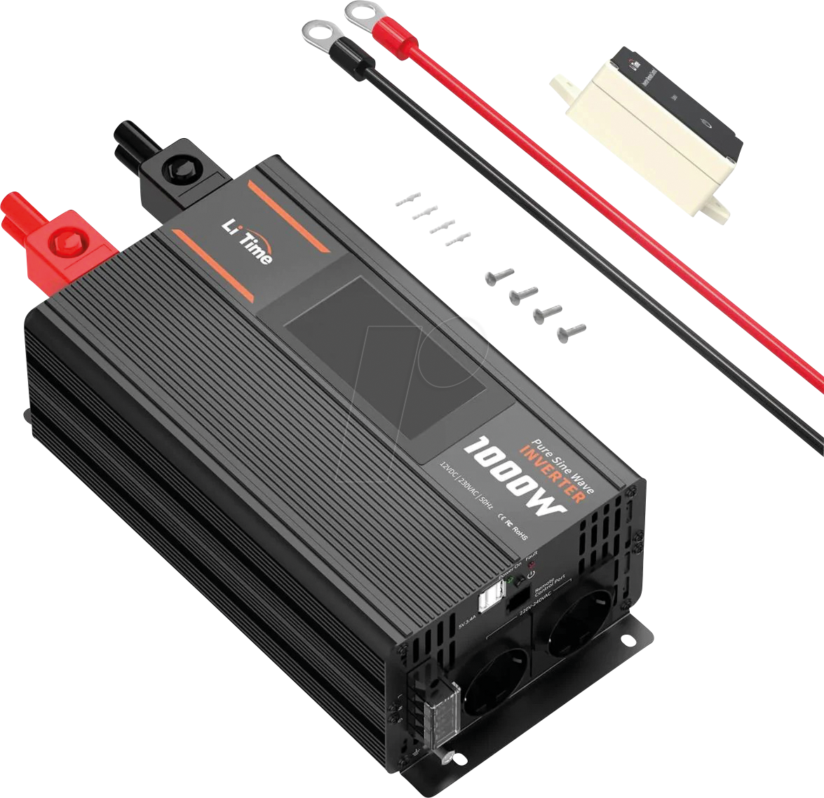 LI12V1KW - Wechselrichter, Sinuswelle, 1000/ 2000 W LI12V1KW - Wechselrichter, Sinuswelle, 1000/ 2000 W von LITIME