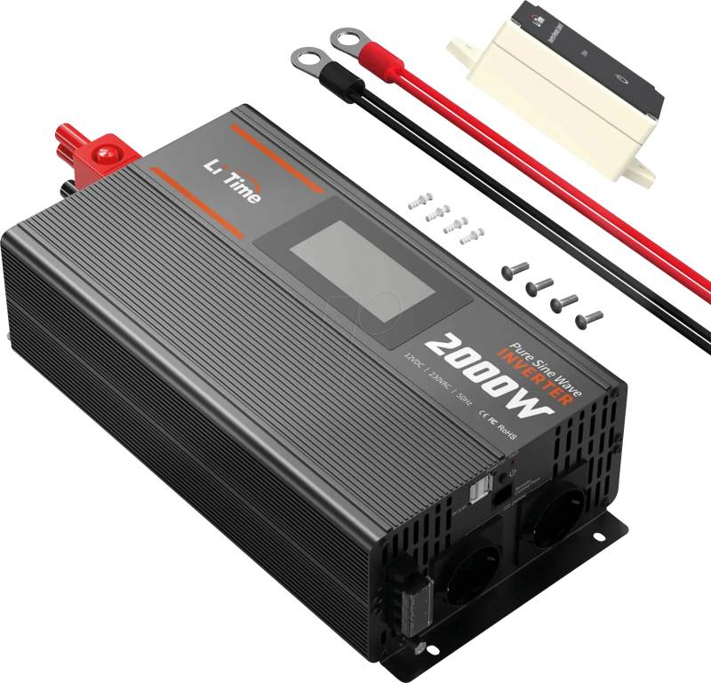 LI12V2KW - Wechselrichter, Sinuswelle, 2000/ 4000 W von LITIME