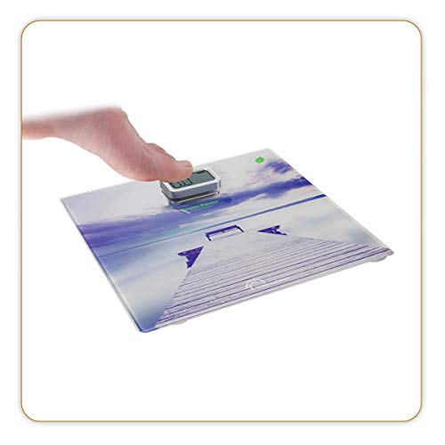 LITTLE BALANCE 8392 Kinetic Prémium Pier Zen, Personenwaage ohne Batterie, Umweltfreundlich dank Little Balance Knopf, 180 kg, Pier LITTLE BALANCE 8392 Kinetic Prémium Pier Zen, Personenwaage ohne Batterie, Umweltfreundlich dank Little Balance Knopf, 180 kg, Pier von LITTLE BALANCE