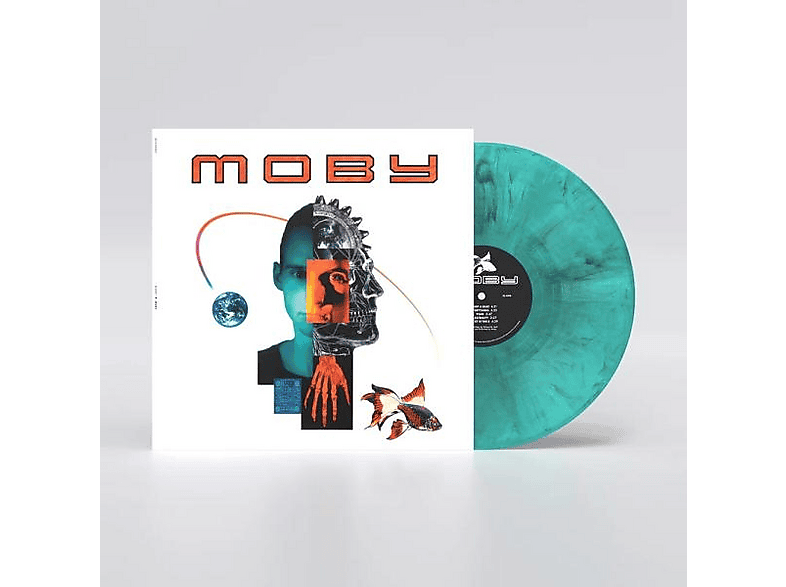 Moby - (Black+White Marble On Blue Vinyl) (LP (analog)) von LITTLE IDI