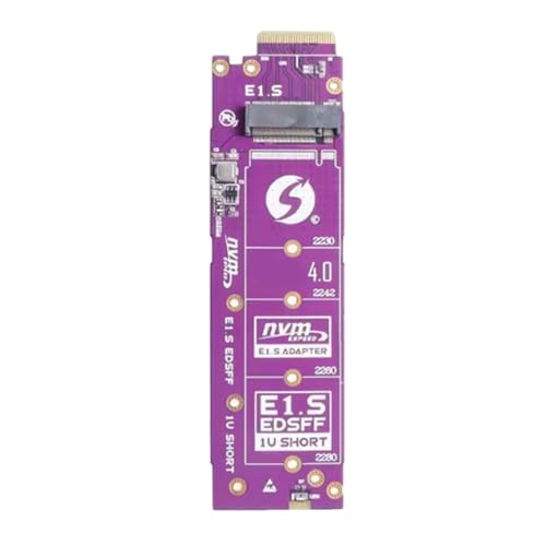 LIUASMUE Effiziente M.2 NVME Zu EDSFF E1.S Adapterkarte Für 1U Rack Steigert Die Systemleistung. EDSFF E1.S Adapter Für PCIE4.0X4-Erweiterung von LIUASMUE