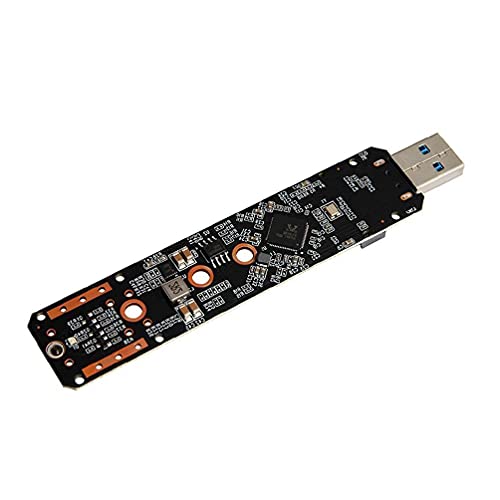 LIUASMUE Für M.2 NVMe SSD Gehäuseadapter Werkzeugloser USB A 3.1 Gen 2 3 10 Gbit/s PCIe M Key Für 2230 2242 2260 228 USB 3.1 Gen 2 SSD Gehäuse von LIUASMUE