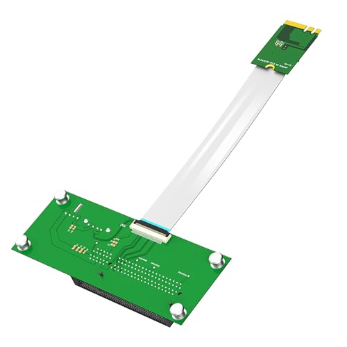 LIUASMUE Mini PCIE Zu PCIE Express + USB Extender Karte Mit High Speed FPC Kabel Mit Magnetpad (horizontale Installation). von LIUASMUE