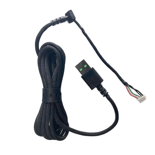 LIUASMUE Weiches PVC Mauskabel Langlebiges Mauskabel Ersatz Mauskabel Für DeathadderV2 Mini Gaming Maus Für DeathadderV2 Mini von LIUASMUE