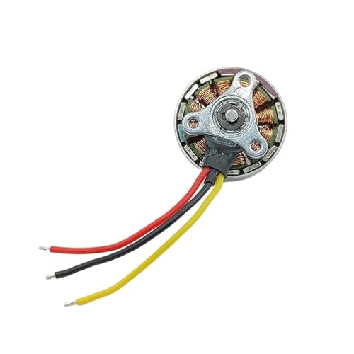 LIUCH 2750KV Mini 18 mm 3-Phasen-Brushless Motor High Speed 2S-3S 2 mm Schaft für RC Drohne FPV Quadcopter Flugzeugmodell (B Propeller) von LIUCH