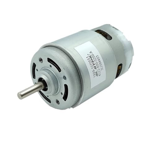 LIUCH RS-775 Gleichstrommotor, DC 12 V, 18 V, 24 V, Hochgeschwindigkeitsleistung, Dual-Kugellager, 42 mm Motor, DIY-Bohrer, Kreissäge, Gartengeräte LIUCH RS-775 Gleichstrommotor, DC 12 V, 18 V, 24 V, Hochgeschwindigkeitsleistung, Dual-Kugellager, 42 mm Motor, DIY-Bohrer, Kreissäge, Gartengeräte von LIUCH