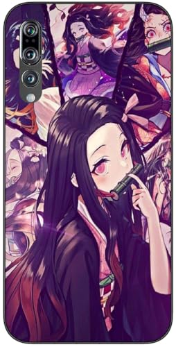 LIUCHUCHU Kompatibel mit Huawei P20 Pro Hülle Anime mit Nezuko Cute 95 Poster Slim Stoßfest TPU Silikon Schutzhülle Handyhülle von LIUCHUCHU