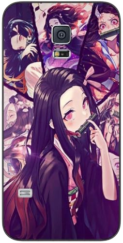 LIUCHUCHU Kompatibel mit Samsung Galaxy S5 Hülle Anime mit Nezuko Cute 848 Poster Slim Stoßfest TPU Silikon Schutzhülle Handyhülle von LIUCHUCHU