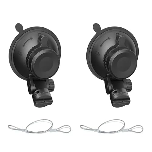 LIUFACAI Dashcam-Halterung, Windschutzscheiben-Saugnapfhalterung, Saugnapfhalterung, geeignet für R2-4K und R2-4K PRO Auto-Recorder-Modelle, 2 Sets von LIUFACAI