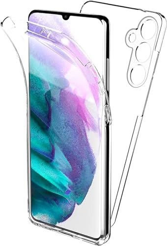 LIUKM Handyhülle für Samsung Galaxy A35 5G, Klar Case Silikon Eingebauter Displayschutz, Stoßfester 360 Grad Ganzkörper Hartschale Keine Vergilbungen Komplett Schutzhülle beidseitig - Transparente LIUKM Handyhülle für Samsung Galaxy A35 5G, Klar Case Silikon Eingebauter Displayschutz, Stoßfester 360 Grad Ganzkörper Hartschale Keine Vergilbungen Komplett Schutzhülle beidseitig - Transparente von LIUKM