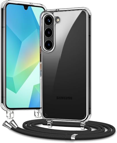 LIUKM Handykette Handyhülle kompatibel mit Samsung Galaxy A16 5G | Necklace Hülle mit Band Handyhülle für zum Umhängen |Case mit Schnur | Schutzhülle mit Kordel-Transparent LIUKM Handykette Handyhülle kompatibel mit Samsung Galaxy A16 5G | Necklace Hülle mit Band Handyhülle für zum Umhängen |Case mit Schnur | Schutzhülle mit Kordel-Transparent von LIUKM